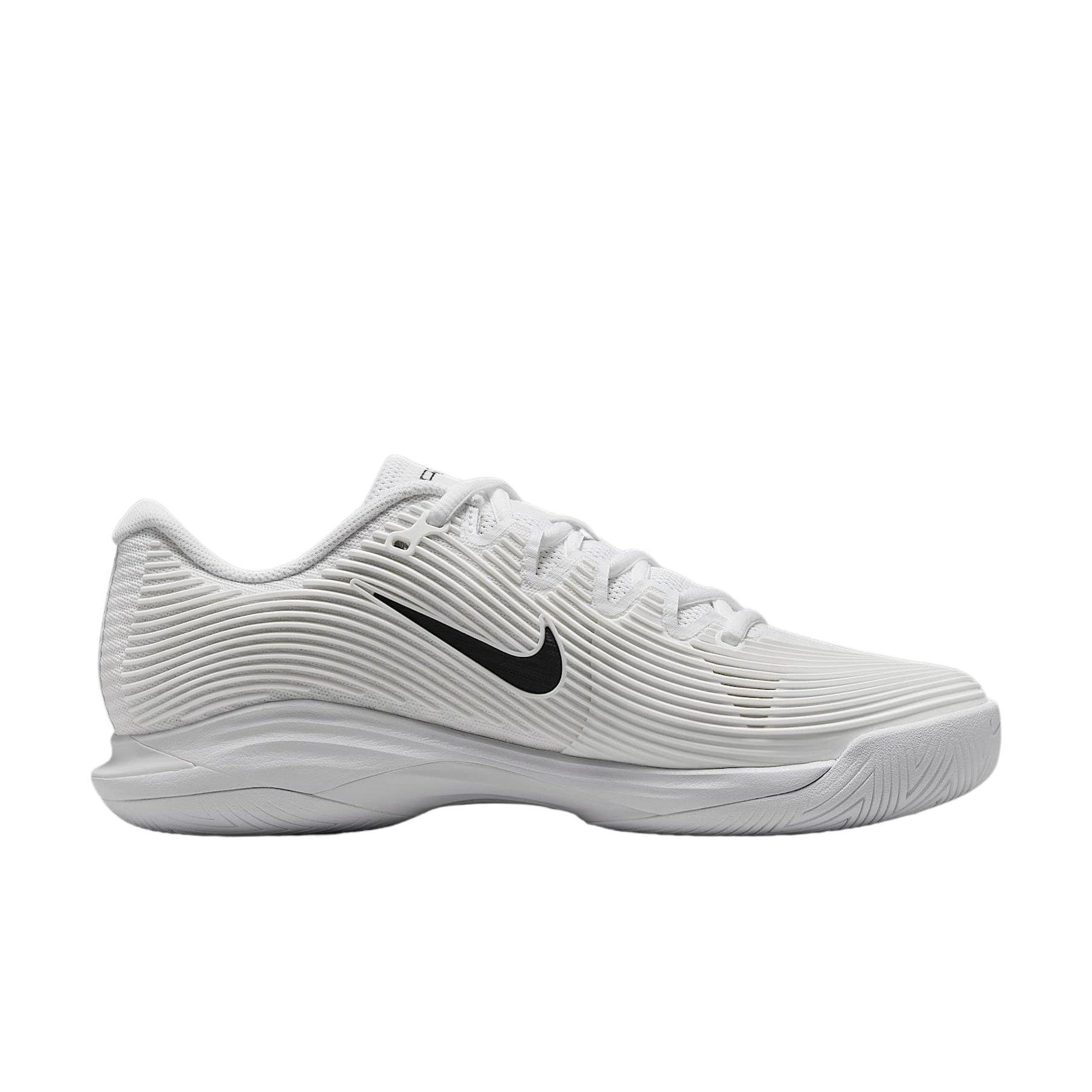 スニーカー Nike Court Air Zoom Vapor 12 HC White Summit White Nike Zoom Vapor 12 Mens Tennis Shoe - Summit White/Binary